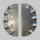 INNONOX Stahl Schlosskastenblende, oval, glatt, gewellt, Maße: 125x275x2,5mm, ungelocht