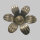 INNONOX Stahl Zierrosette ø90x2,5mm roh mit Raute