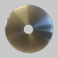 INNONOX V2A Abdeckrossette Ø70x12mm; geschliffen...